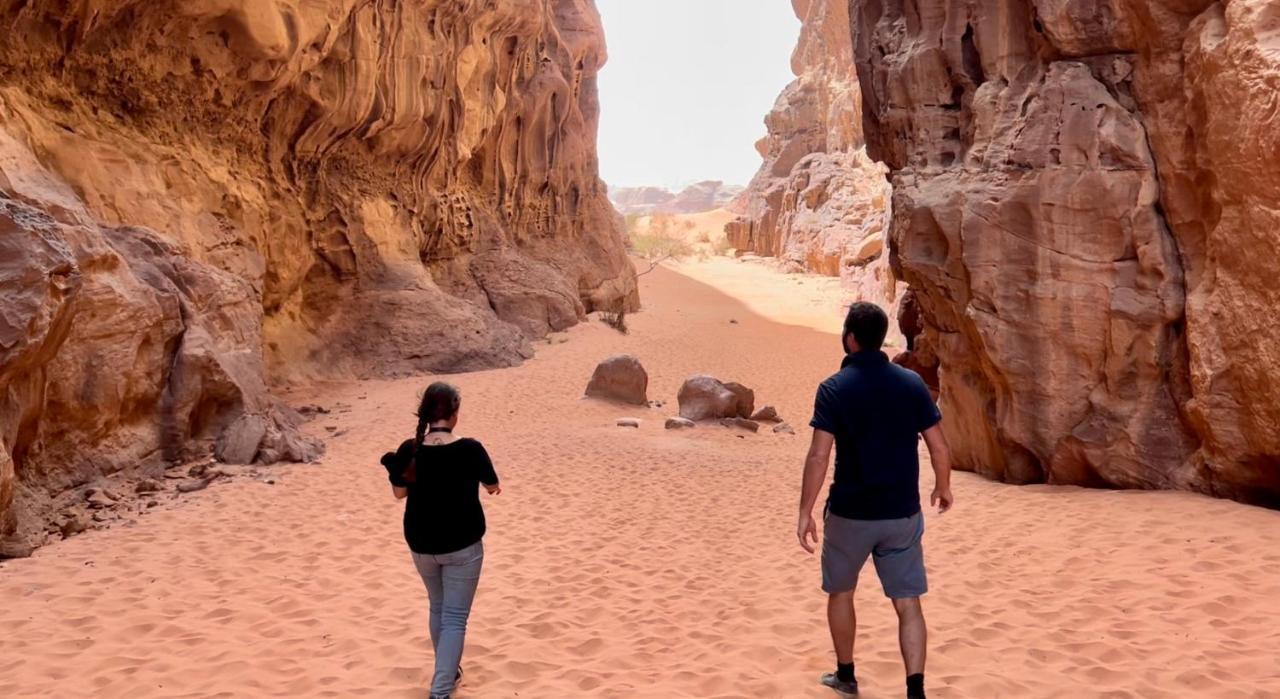 Wadi Rum Protected Area Camp Esterno foto