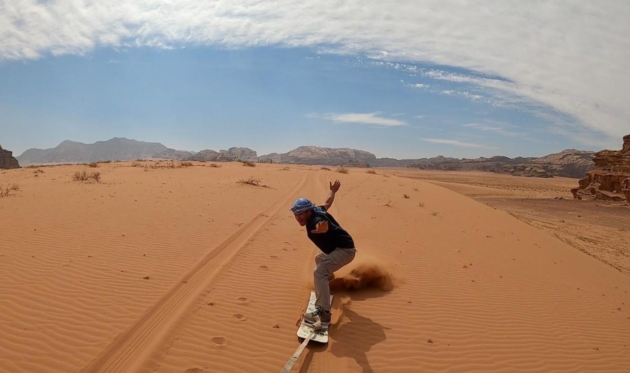 Wadi Rum Protected Area Camp Esterno foto