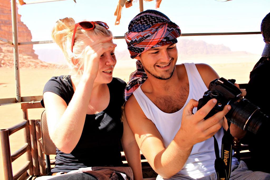 Wadi Rum Protected Area Camp Esterno foto