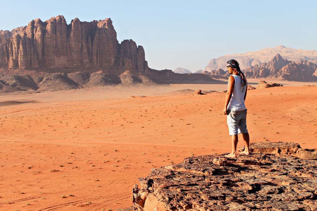 Wadi Rum Protected Area Camp Esterno foto