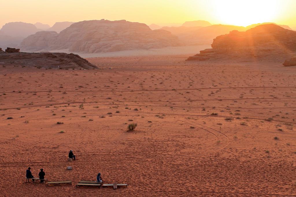 Wadi Rum Protected Area Camp Esterno foto