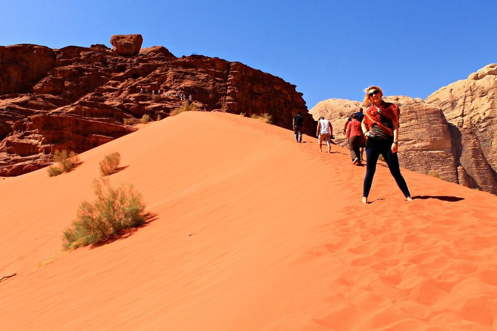 Wadi Rum Protected Area Camp Esterno foto