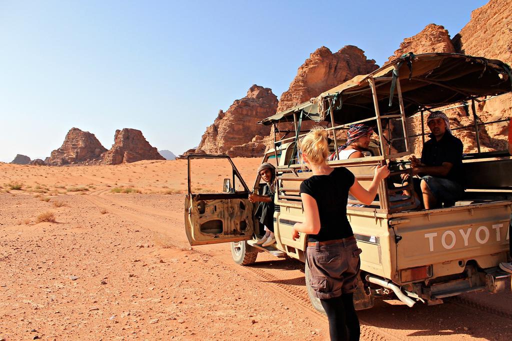 Wadi Rum Protected Area Camp Esterno foto