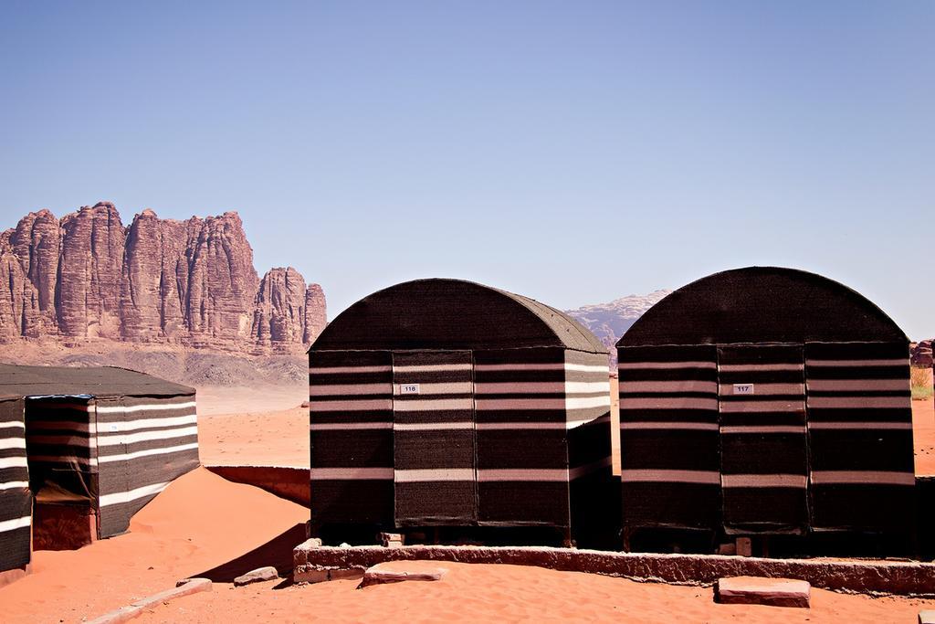 Wadi Rum Protected Area Camp Esterno foto