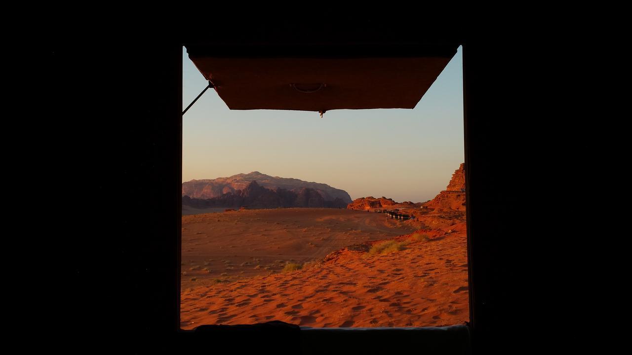 Wadi Rum Protected Area Camp Esterno foto